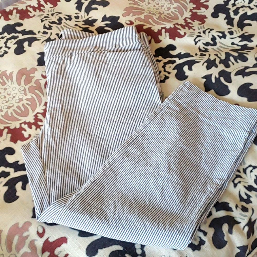 Hilary Radley striped summer pants 👖
